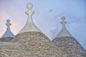 alberobello Italië daken foto