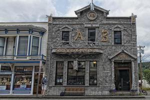 skagway Alaska hoofd straat foto