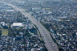 buenos aires antenne visie stadsgezicht foto