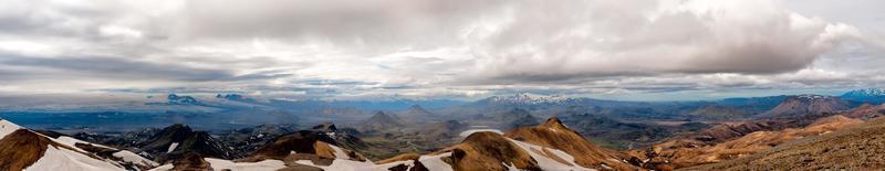 IJsland landmannalaugar - varkensvlees trekking foto