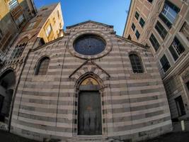 Genua heilige Matthew san matteo oud historisch kerk foto