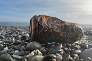 verroest kan Aan de strand foto