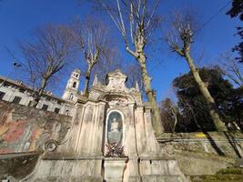 kennismaken kathedraal heilig water kerk Genua, Italië foto