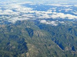 Sierra van baja Californië sur Mexico antenne visie foto