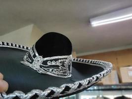 Mexicaans sombrero koe jongen hoed winkel foto