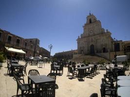 palazzolo acreide Sicilië barok dorp foto