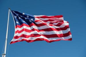 fort mchenry Baltimore Verenigde Staten van Amerika vlag terwijl golvend foto