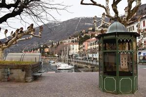 bellano como meer in winter foto