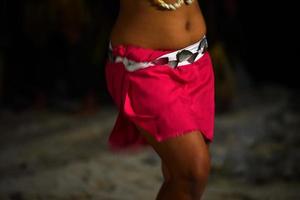 polynesisch danser hula Actie effect foto