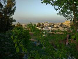 mirpur stad, azad jammu en kashmirpur, visie punt park mirpur foto