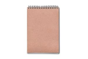 251 roze notitieboekje geïsoleerd Aan een transparant achtergrond foto