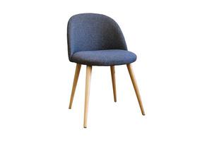 558 blauw stoel geïsoleerd Aan een transparant achtergrond foto