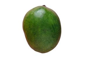 3531 groen mango fruit geïsoleerd Aan een transparant achtergrond foto