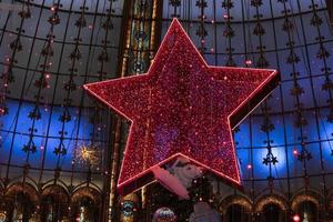 Parijs Kerstmis boom decoratie detail foto