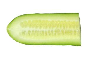3100 groenten groen komkommer geïsoleerd Aan een transparant achtergrond foto