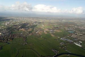 Amsterdam haven kanalen wegen antenne visie panorama foto