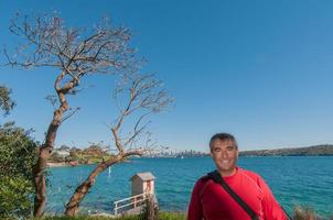 Sydney baai visie van Watson baai foto