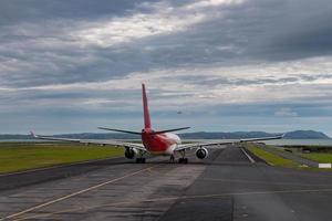 aucland luchthaven landingsbaan foto