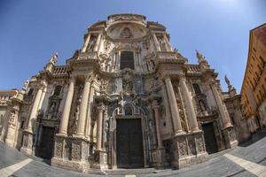 Murcia kathedraal Spanje buitenkant visie foto