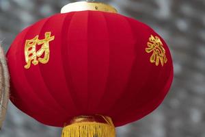 chinese rode lantaarn foto