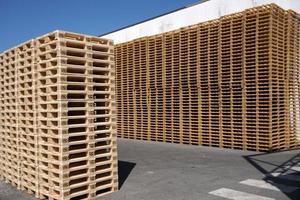 hout pallets stapels veel veel van foto