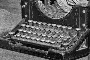 oud schrijfmachine detail foto