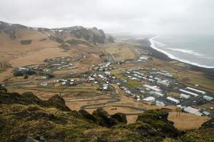 vik ik myrdal dorp IJsland foto