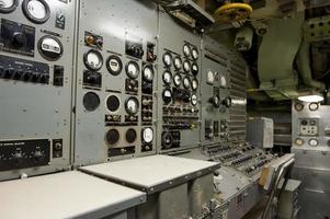 onderzeeër uss grommer ssg-577 interieur visie foto