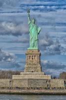 standbeeld van vrijheid - Manhattan - vrijheid eiland - nieuw york foto