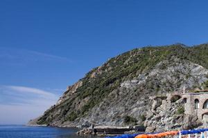 cinque terre strand landschap foto