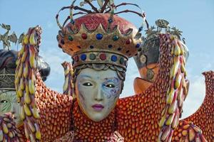 carnaval optocht wagon detail foto