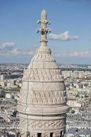 Parijs reusachtig antenne visie van montmatre foto