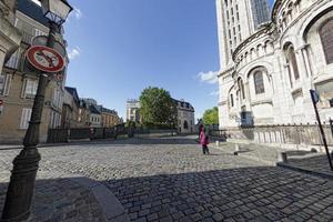 Parijs montmatre daken visie foto