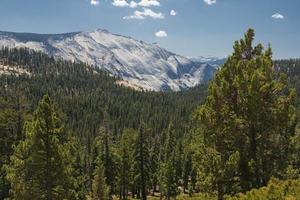 yosemite vallei mooi zonnig visie foto