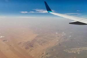 Arabisch woestijn antenne visie foto