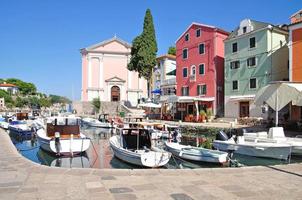 veli losinj Aan losinj,adriatisch zee, kroatië foto