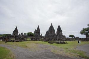 prambanan tempel in de buurt Yogyakarta stad centraal Java Indonesië foto