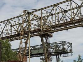 industrieel monument in de Duitse ruhr gebied foto