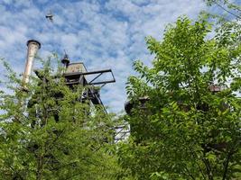 industrieel monument in de Duitse ruhr gebied foto