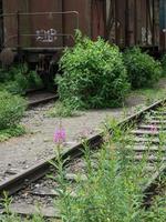 industrieel monument in de Duitse ruhr gebied foto