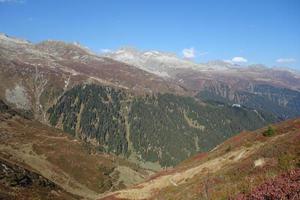 wandelen in de zwitserse alpen foto