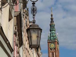 de stad van gdansk in Polen foto