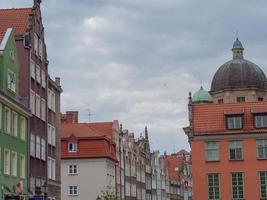 de stad van gdansk in Polen foto