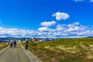 dovre binnenlandet Noorwegen 2015 mooi berg en landschap natuur panorama rondane nationaal park Noorwegen. foto