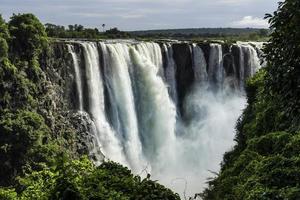 Victoria valt in Zimbabwe, Afrika. foto