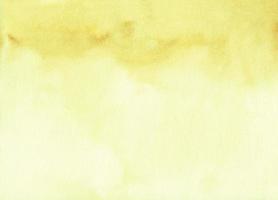 waterverf licht geel ombre achtergrond textuur. pastel waterverf zacht achtergrond. foto
