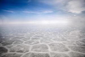 salar de uyuni zoutvlakte in bolivia foto