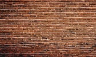 rode bakstenen muur textuur achtergrond foto