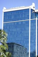Honolulu downtown glas gedekt modern wolkenkrabber foto