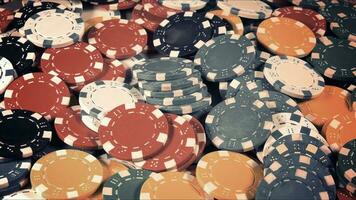 spel het gokken gereedschap geld poker chips foto